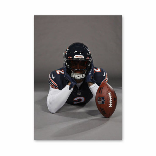 Poster con palloncino dei Chicago Bears