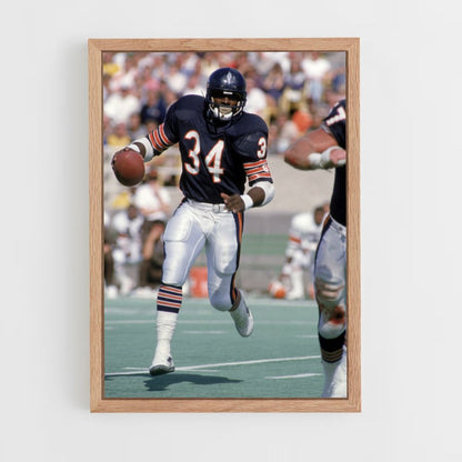 Poster Touchdown dei Chicago Bears