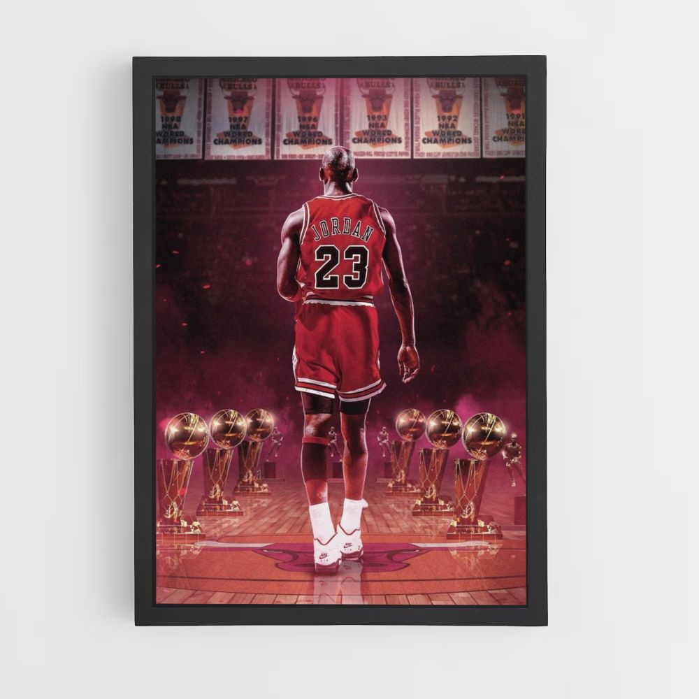 Poster dei Chicago Bulls di Jordan