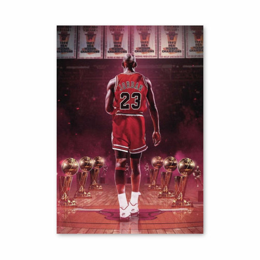 Poster dei Chicago Bulls di Jordan