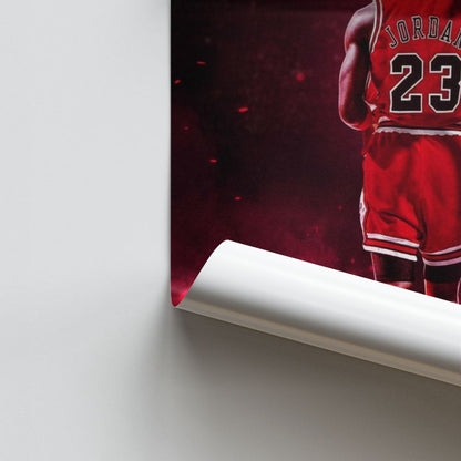 Poster dei Chicago Bulls di Jordan