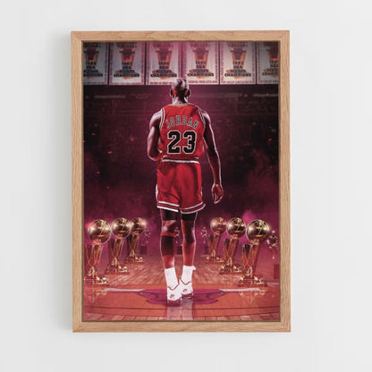 Poster dei Chicago Bulls di Jordan