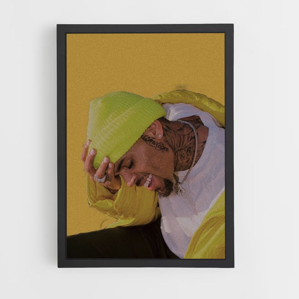 Poster Chris Brown Giallo