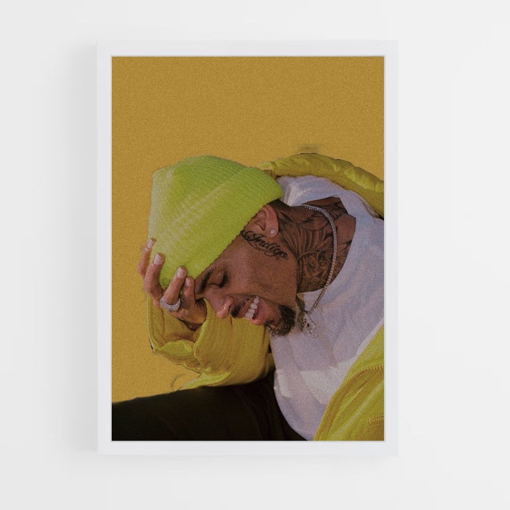 Poster Chris Brown Giallo