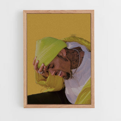 Poster Chris Brown Giallo