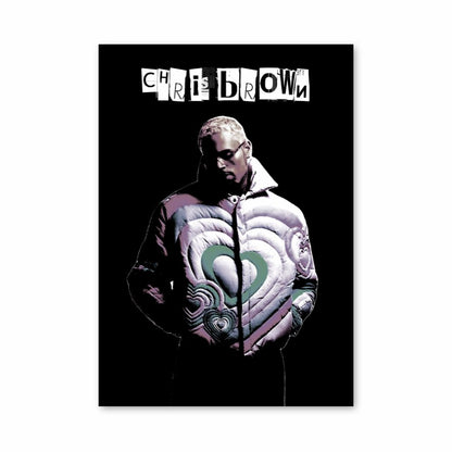 Poster Chris Brown Artista