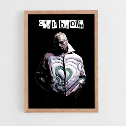 Poster Chris Brown Artista