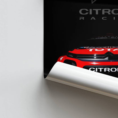 Poster Citroen Racing