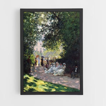 claude-monet-2 cadre Noir