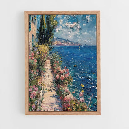 Poster Monet Costa Azzurra