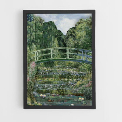 Poster Monet Ponte giapponese