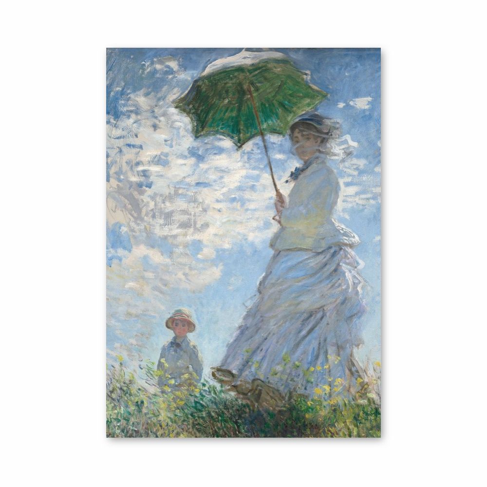 Poster Monet La passeggiata