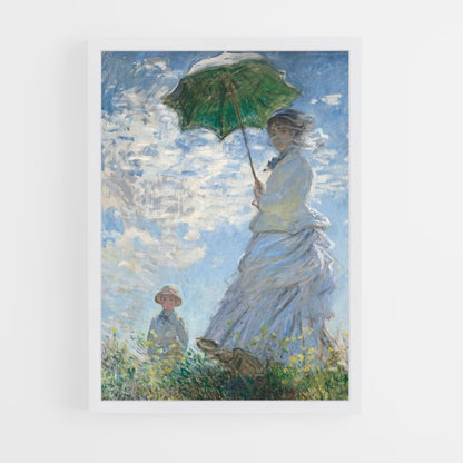 Poster Monet La passeggiata