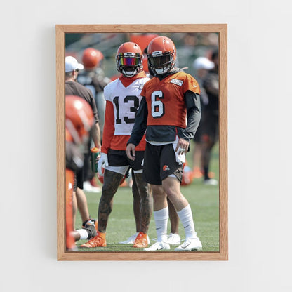 Poster Cleveland Browns pronti