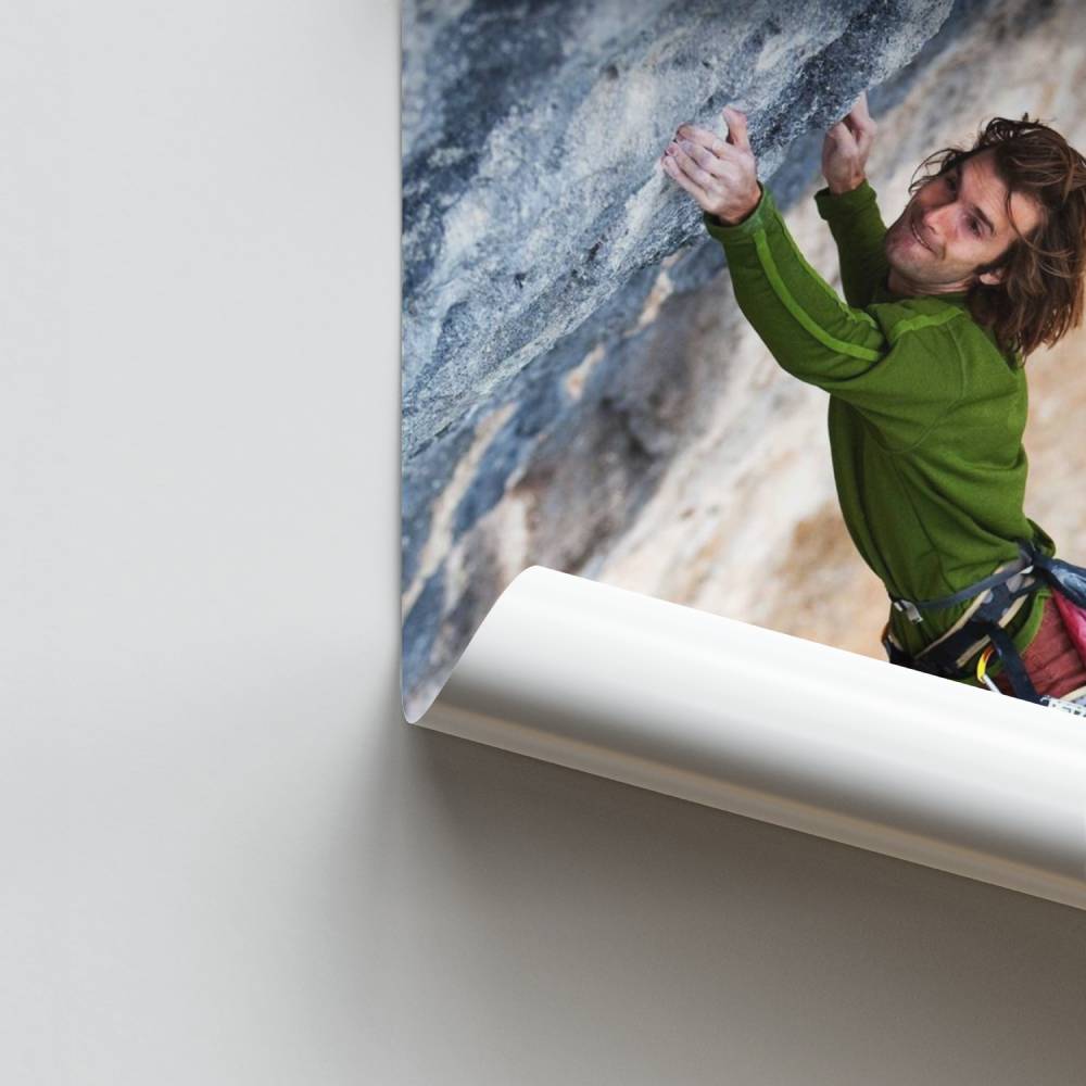 Poster di arrampicata di Chris Sharma