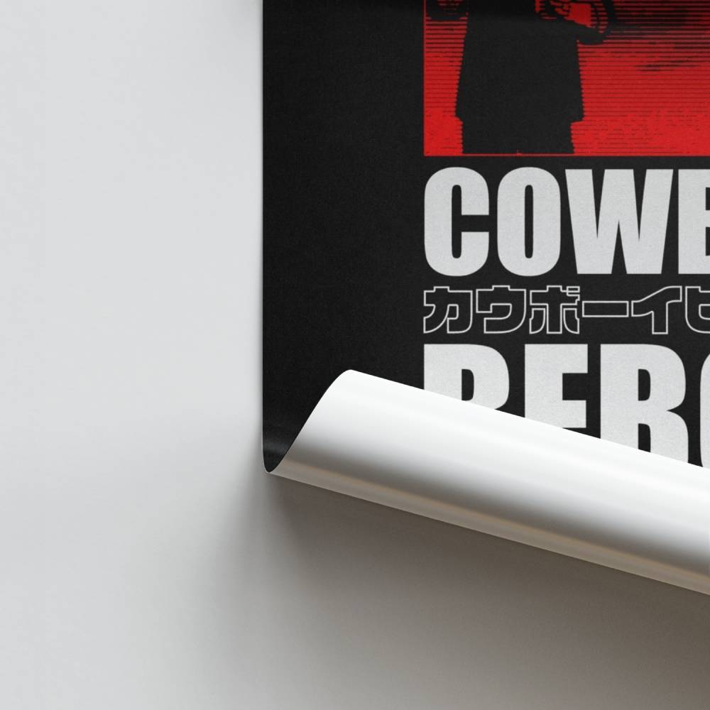 Poster Cowboy Bebop Rosso