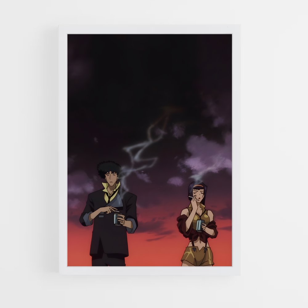 cowboy-bebop-27 cadre Blanc
