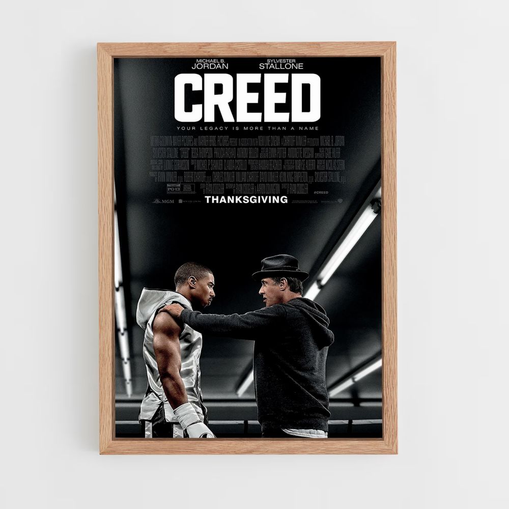 Poster Creed Ringraziamento