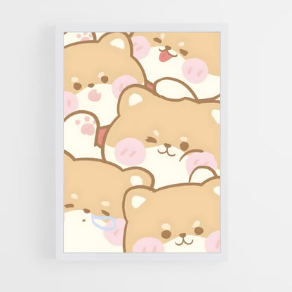 cute-animals-17 cadre Blanc
