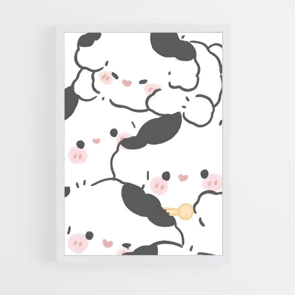 cute-animals-22 cadre Blanc