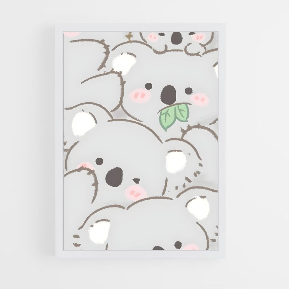 cute-animals-4 cadre Blanc