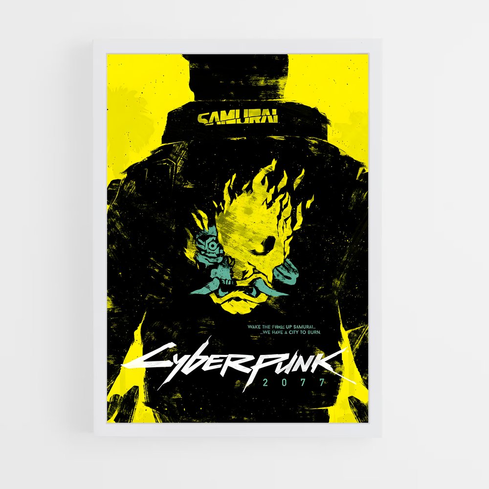 cyberpunk-16 cadre Blanc