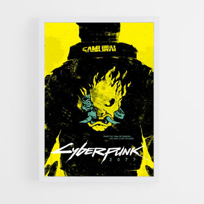 cyberpunk-16 cadre Blanc