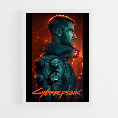 cyberpunk-18 cadre Blanc