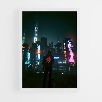 cyberpunk-20 cadre Blanc