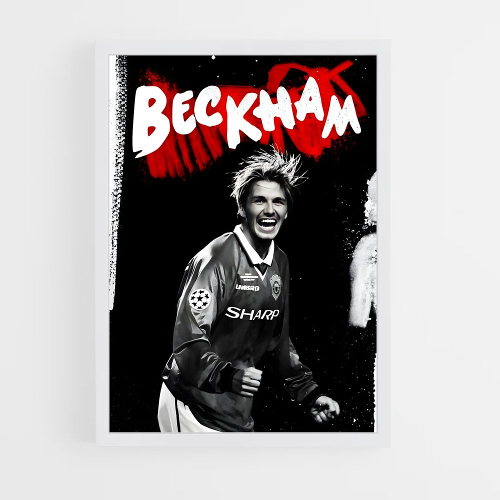 david-beckham-12 cadre Blanc