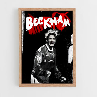 david-beckham-12 cadre Bois clair