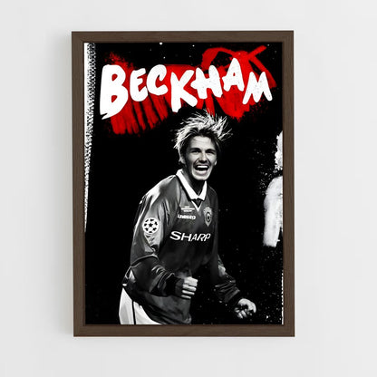 david-beckham-12 cadre Bois foncé