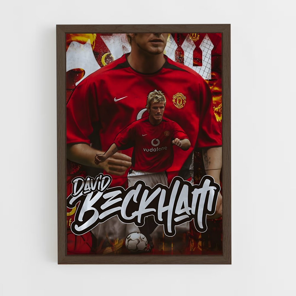 david-beckham-5 cadre Bois foncé