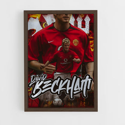david-beckham-5 cadre Bois foncé
