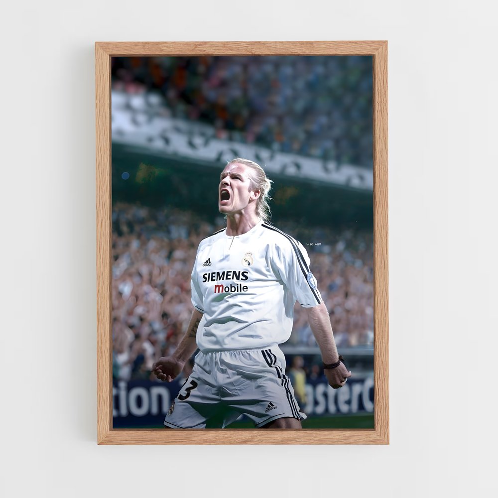 david-beckham-6 cadre Bois clair