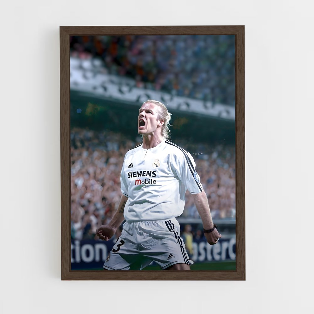 david-beckham-6 cadre Bois foncé