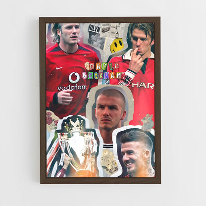 david-beckham-7 cadre Bois foncé