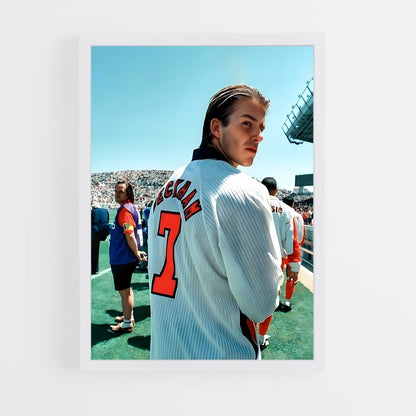 david-beckham-8 cadre Blanc