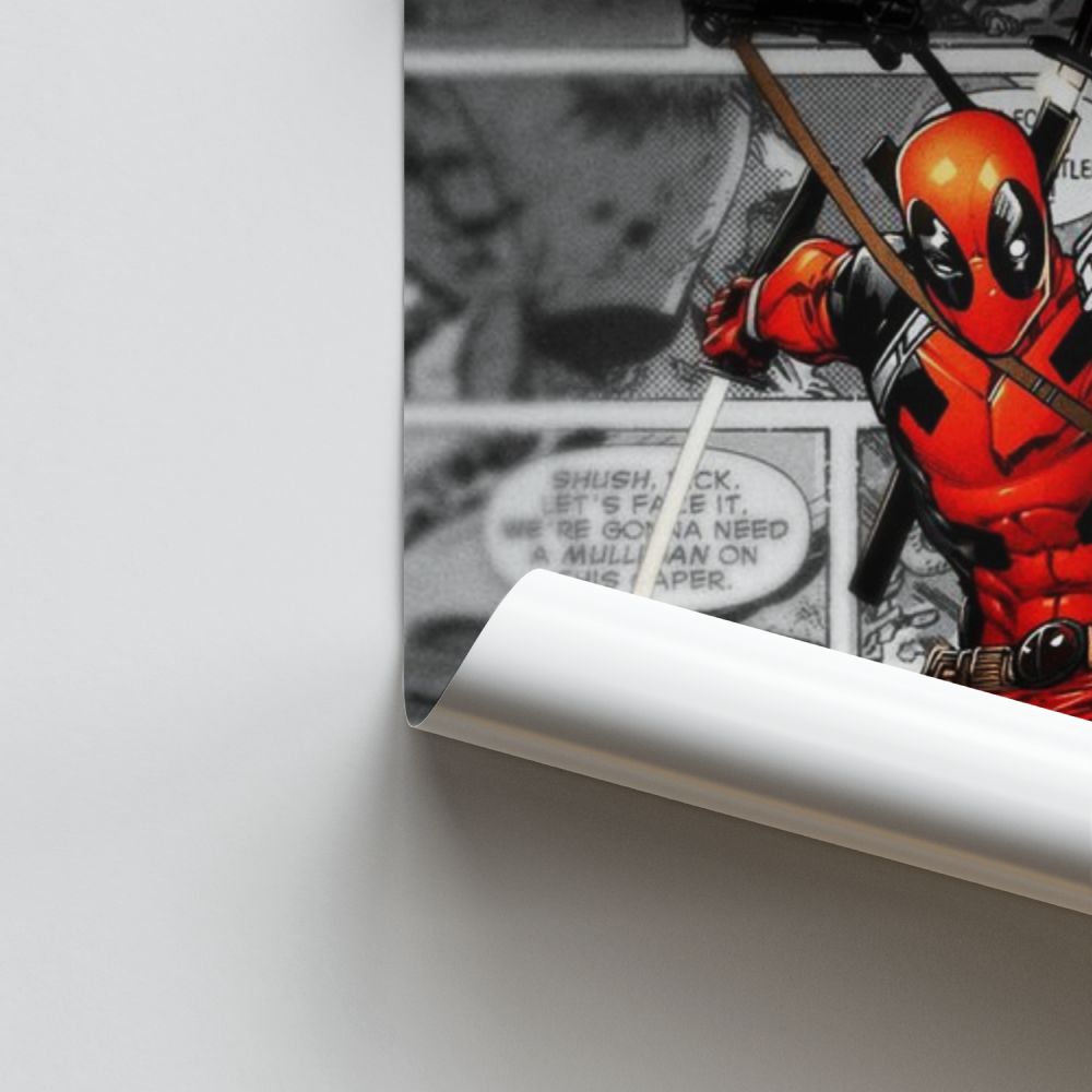 Locandina del fumetto di Deadpool