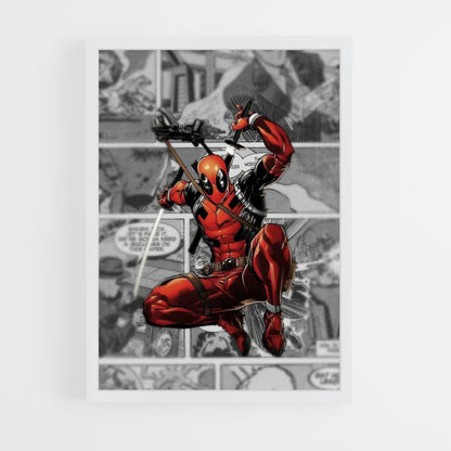 Locandina del fumetto di Deadpool