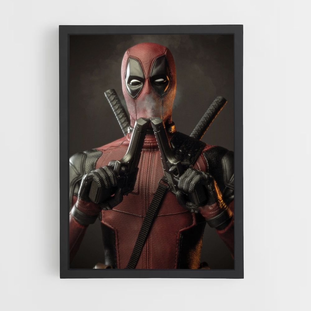 Poster Doppia pistola di Deadpool