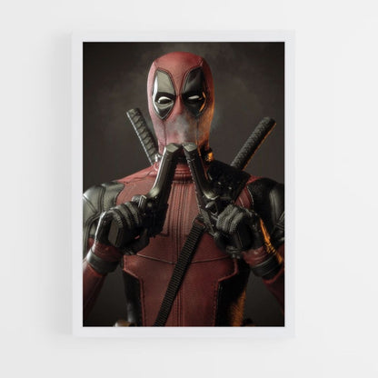 Poster Doppia pistola di Deadpool