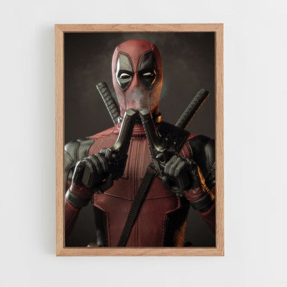 Poster Doppia pistola di Deadpool