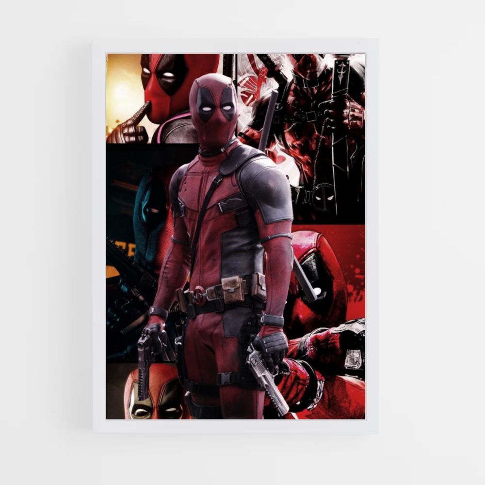 Poster Collage di Deadpool