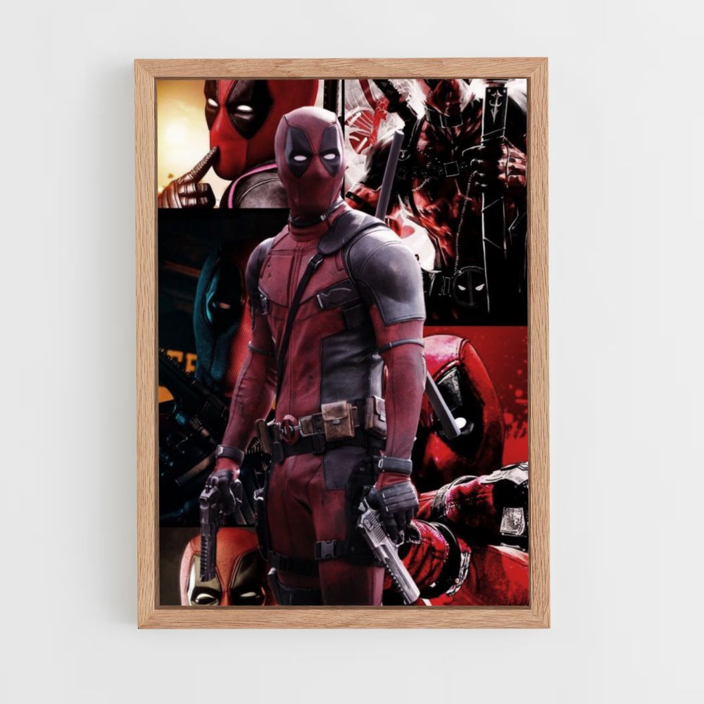 Poster Collage di Deadpool