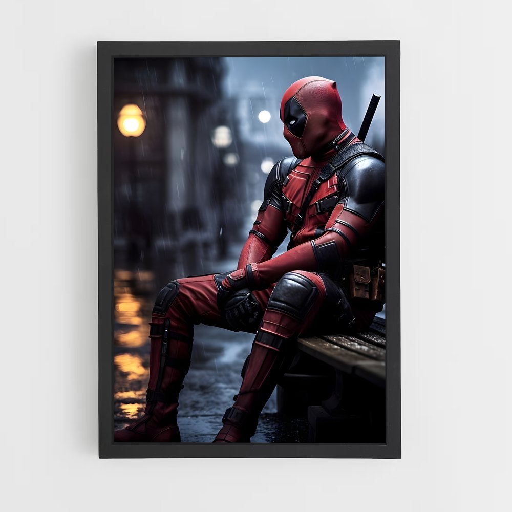 deadpool-7 cadre Noir