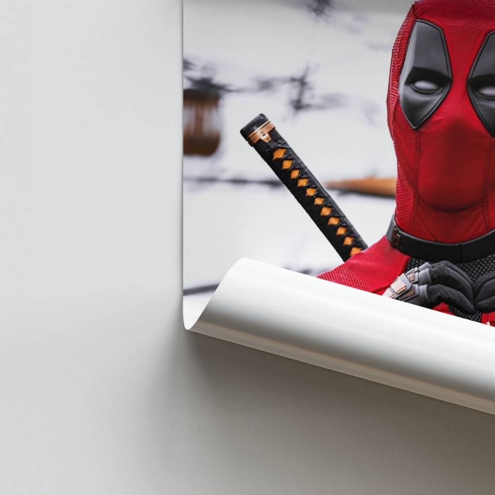 Poster Cuore di Deadpool