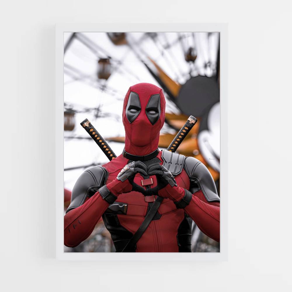 Poster Cuore di Deadpool