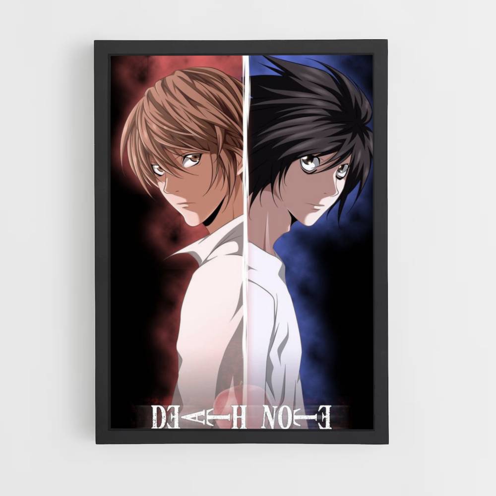 Poster Rivalità di Death Note