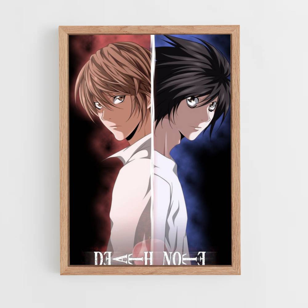 Poster Rivalità di Death Note